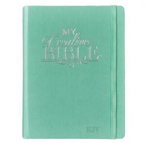 KJV Holy Bible, My Creative Bible, Faux Leather Hardcover - Ribbon Marker, King